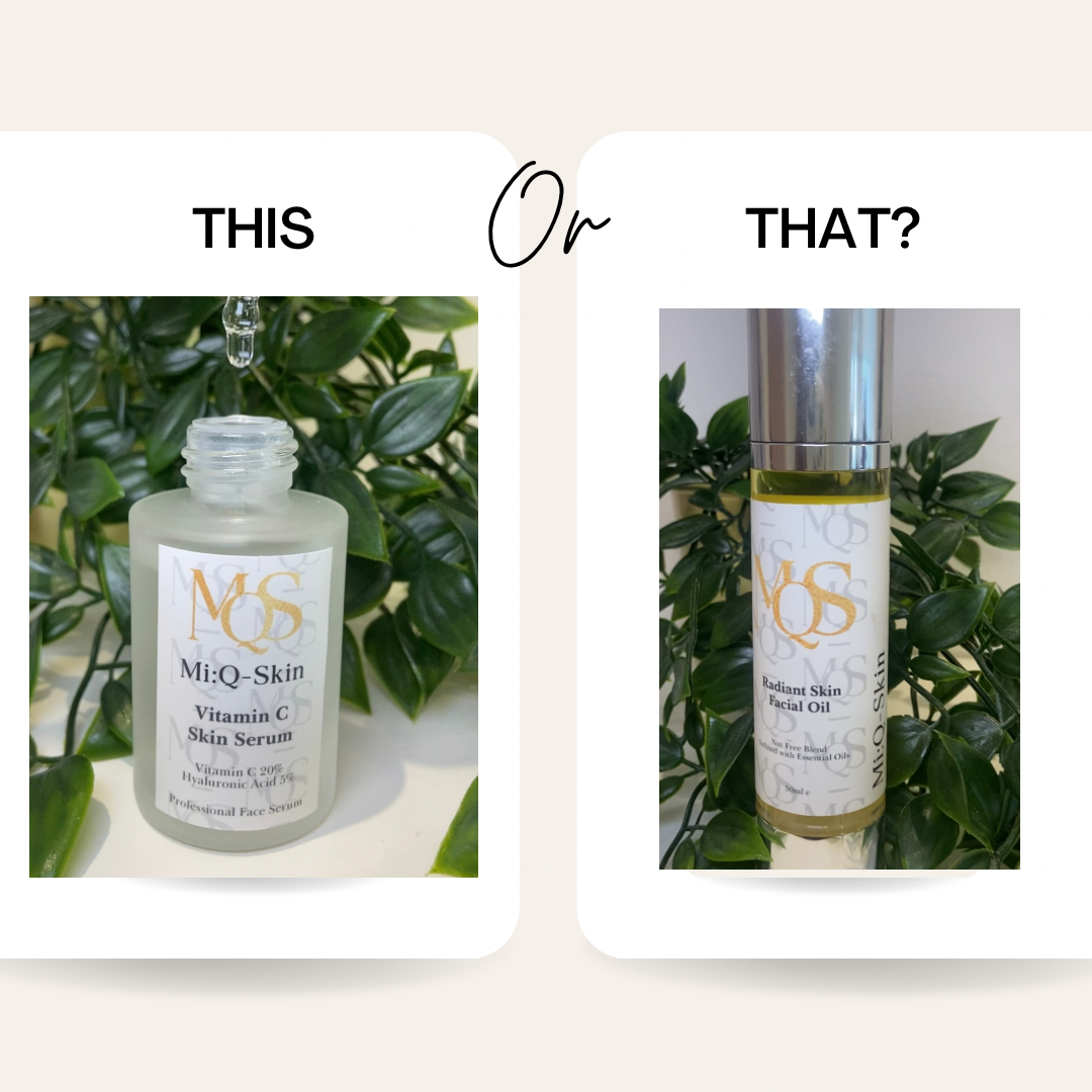 Face Serum VS Face Oil